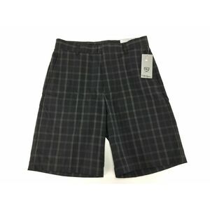 NWT Walter Hagen Performance Austin Shorts 30 Plaid‎ Flat Golf Mens $60